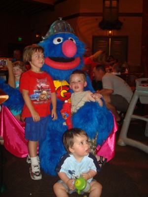 Elmo Breakfast at Sea World