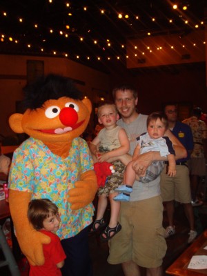 Elmo Breakfast at Sea World