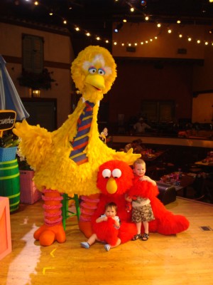 Elmo Breakfast at Sea World